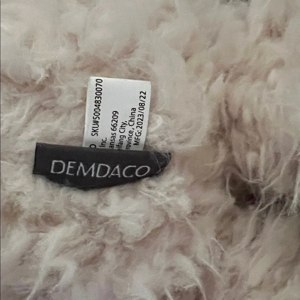 Demdaco - “Loved” Large 16” Plush Beautiful Bear Red/IvoryBlack - Picture 5 of 7